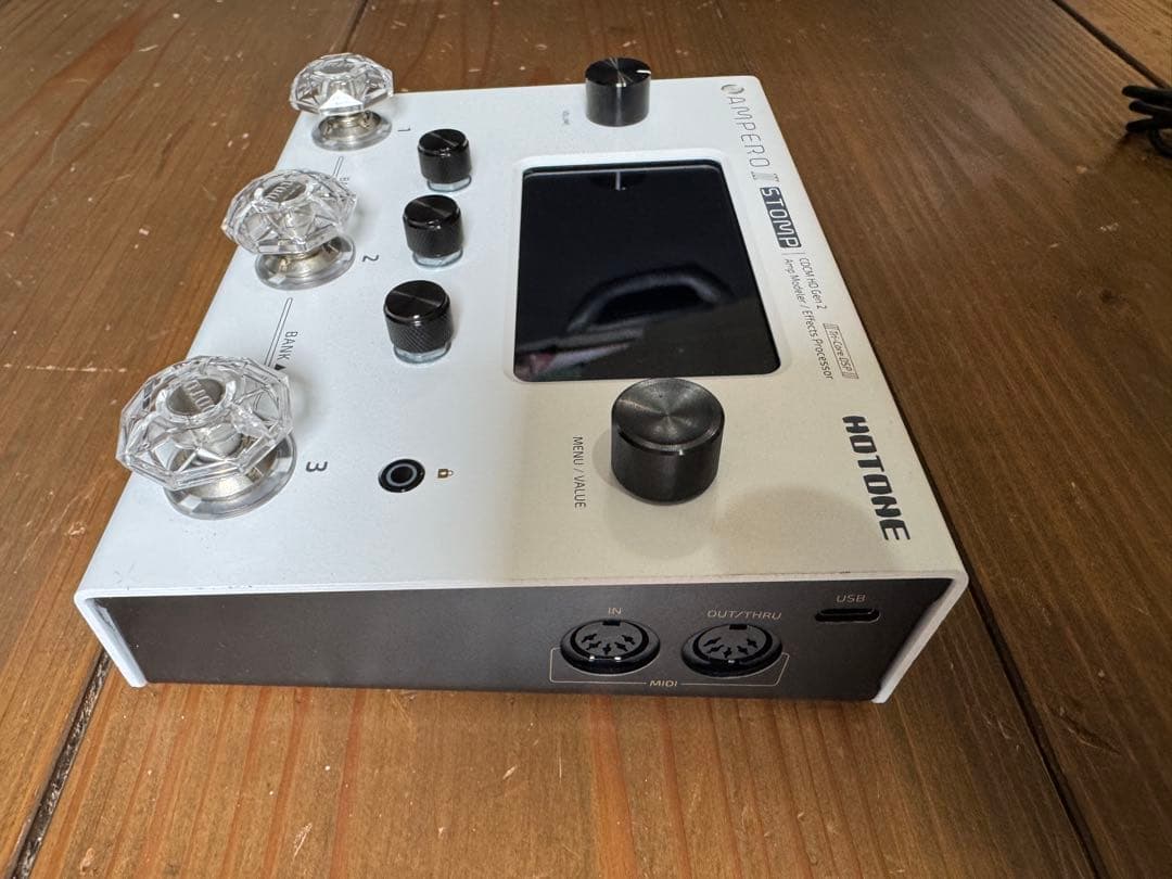 Hotone Ampero II Stomp+BOSS FS-6＋保護フィルム