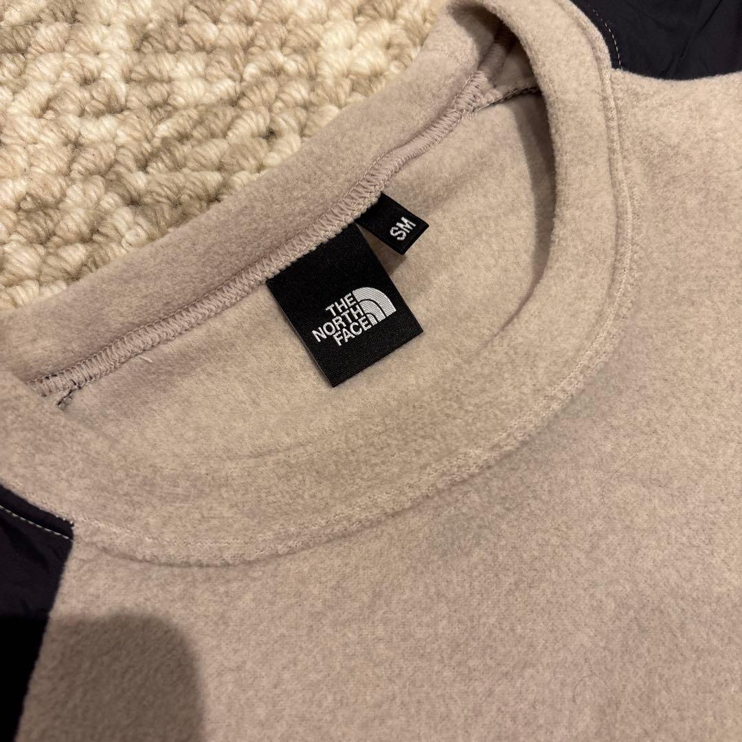 THE NORTH FACE グレージュ 長袖ワンピース SM