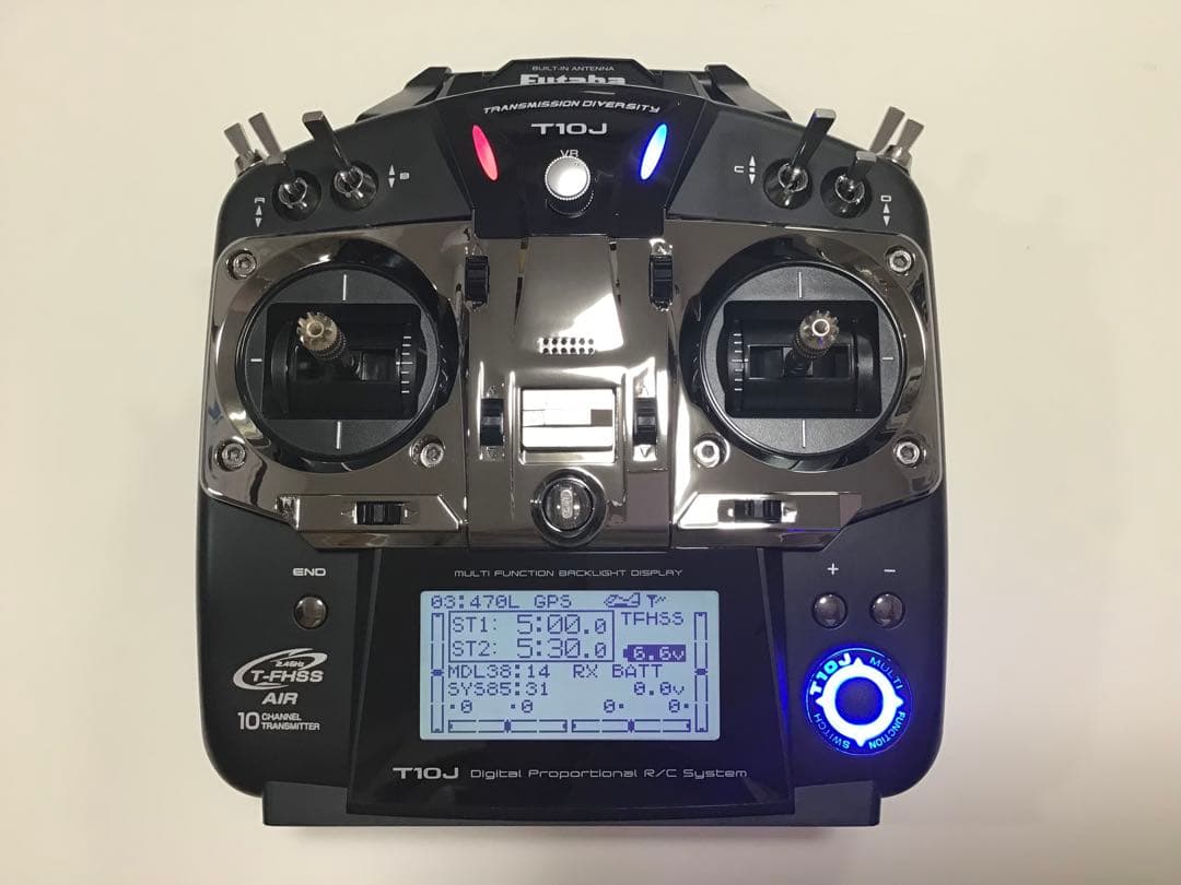 美品　フタバ　T10J プロポ　ドローン用　モード1.2.3.4可　箱　充電池付