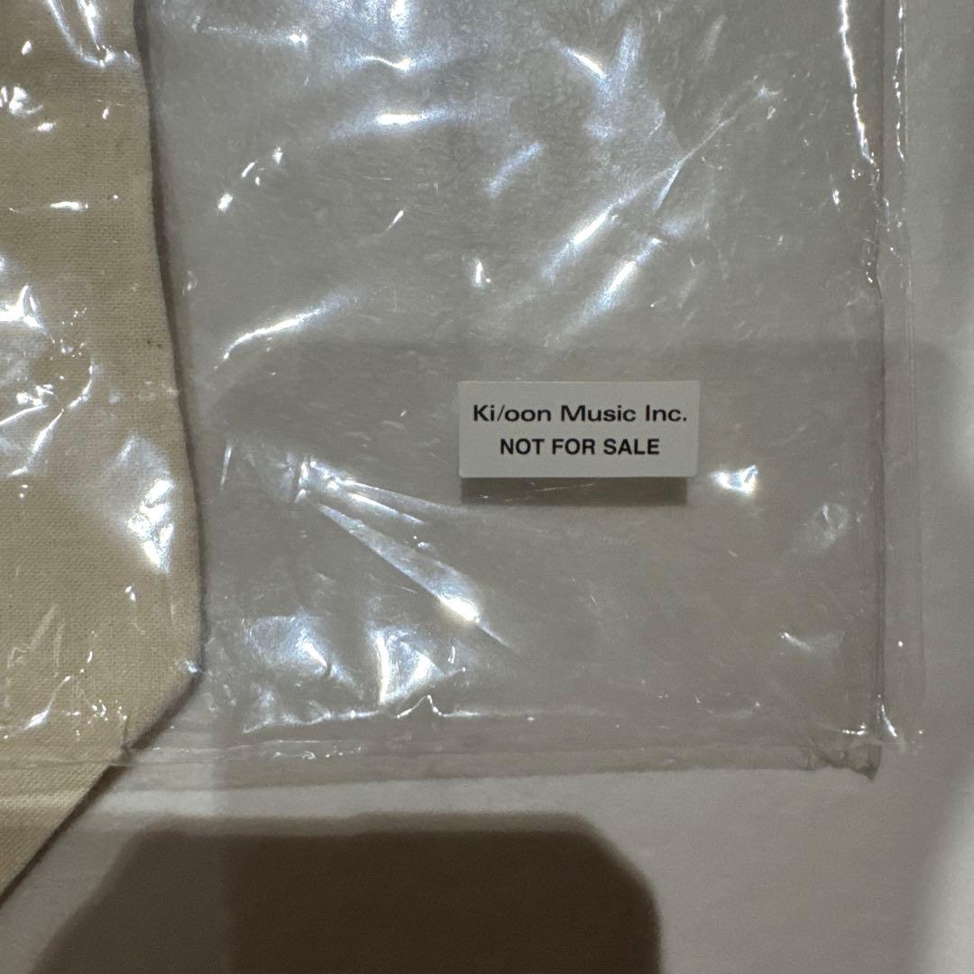 通知書なし 直筆サイン入りプレミアムトートバッグ tetsuya トートバック