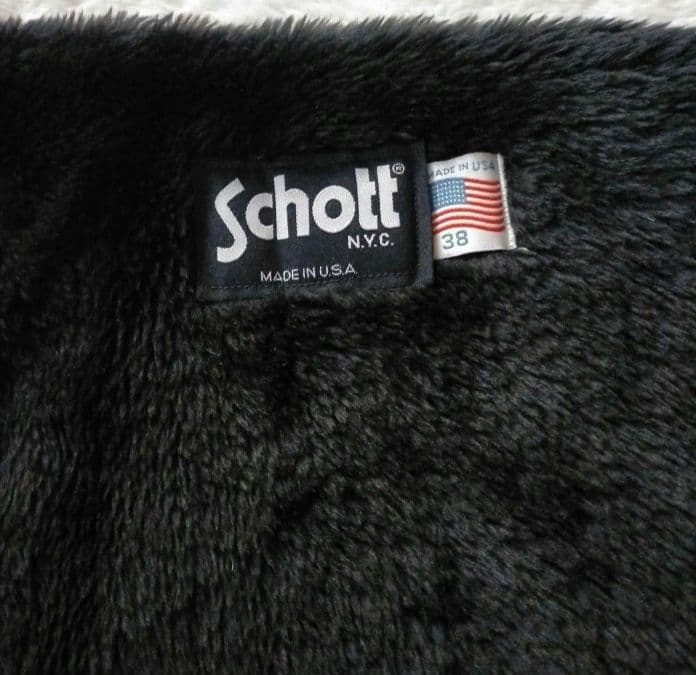 【美品⠀】schott641 38インチシングルライダース