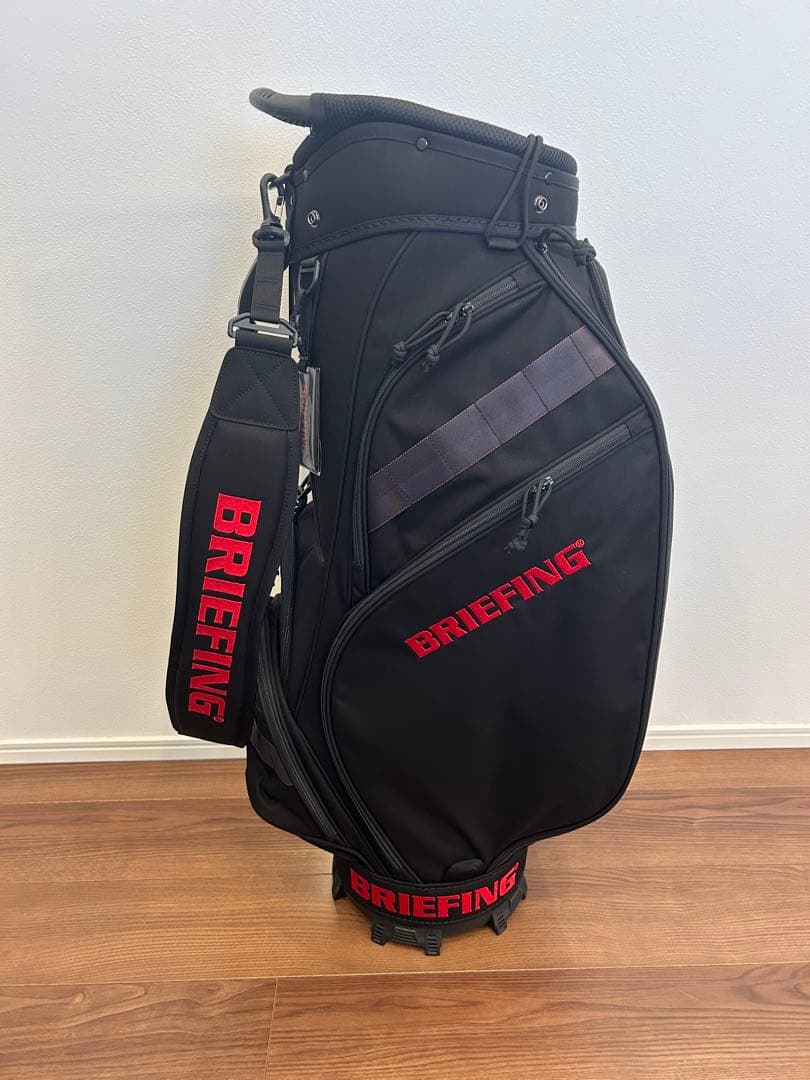 未使用 BRIEFING ブリーフィング　キャディバッグ　直営店限定