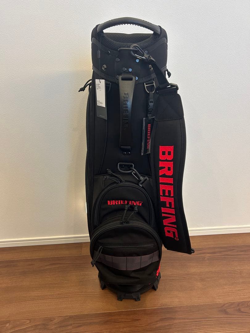 未使用 BRIEFING ブリーフィング　キャディバッグ　直営店限定
