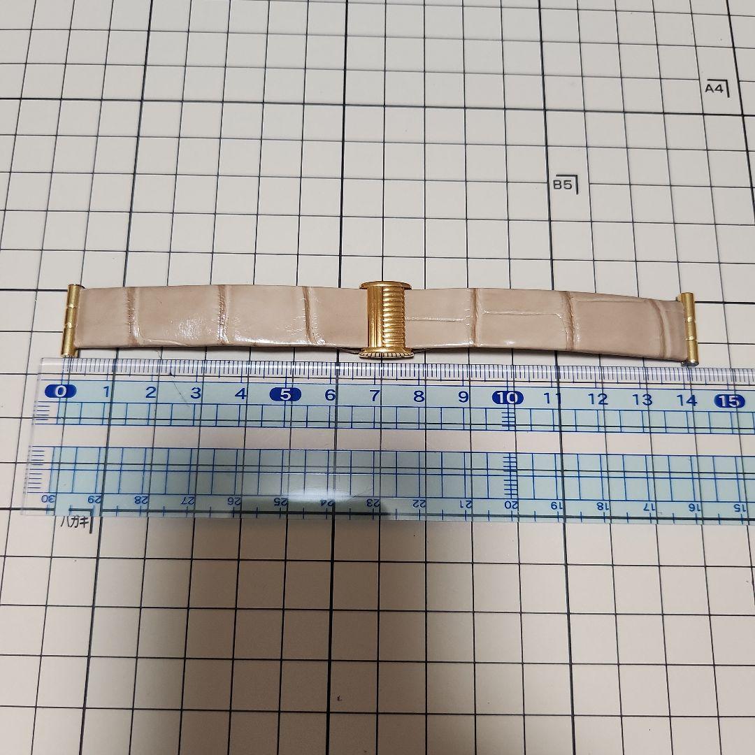 (新品未使用)ブシュロン リフレ 替えベルト ベージュクロコ S