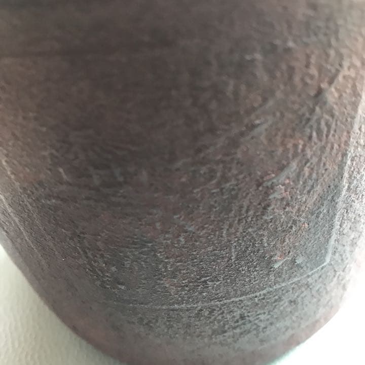 お茶釜(4面に和歌、図柄入り)