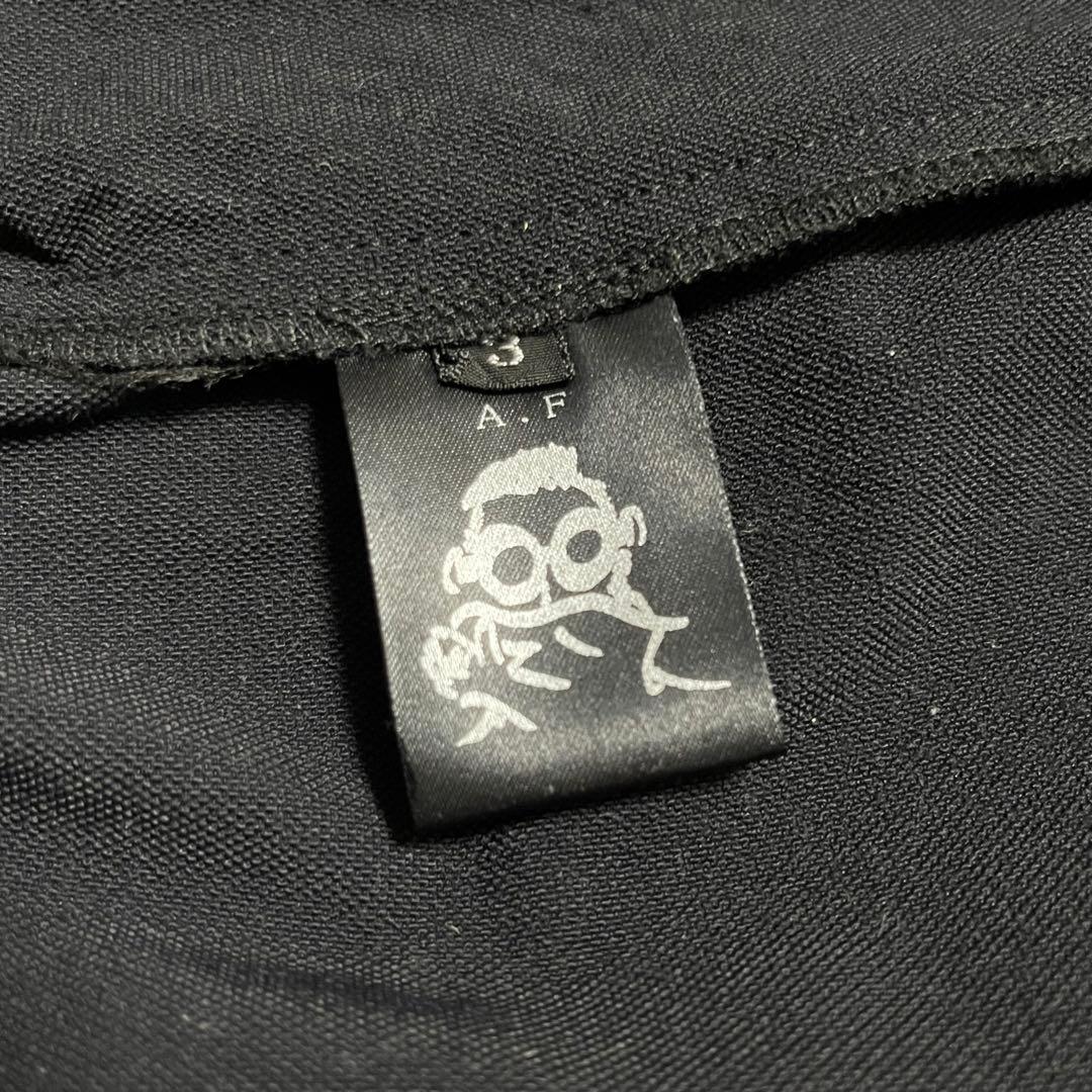 A.F ARTEFACT パンツ 黒 テーパード モリモリ様25日迄お取り置き