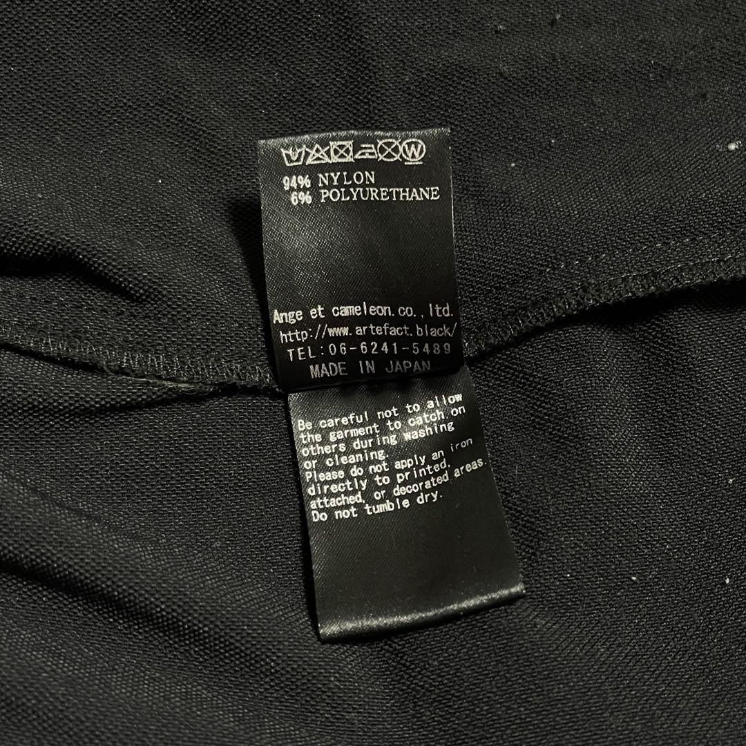 A.F ARTEFACT パンツ 黒 テーパード モリモリ様25日迄お取り置き