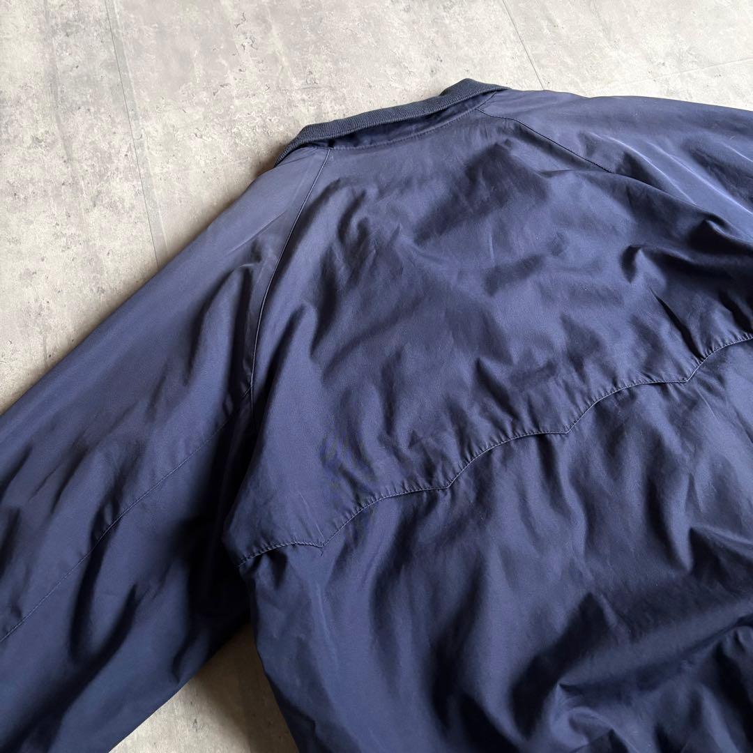 【80s BARACUTA】G9 ハリントンジャケット　UK製　茄子紺　短丈