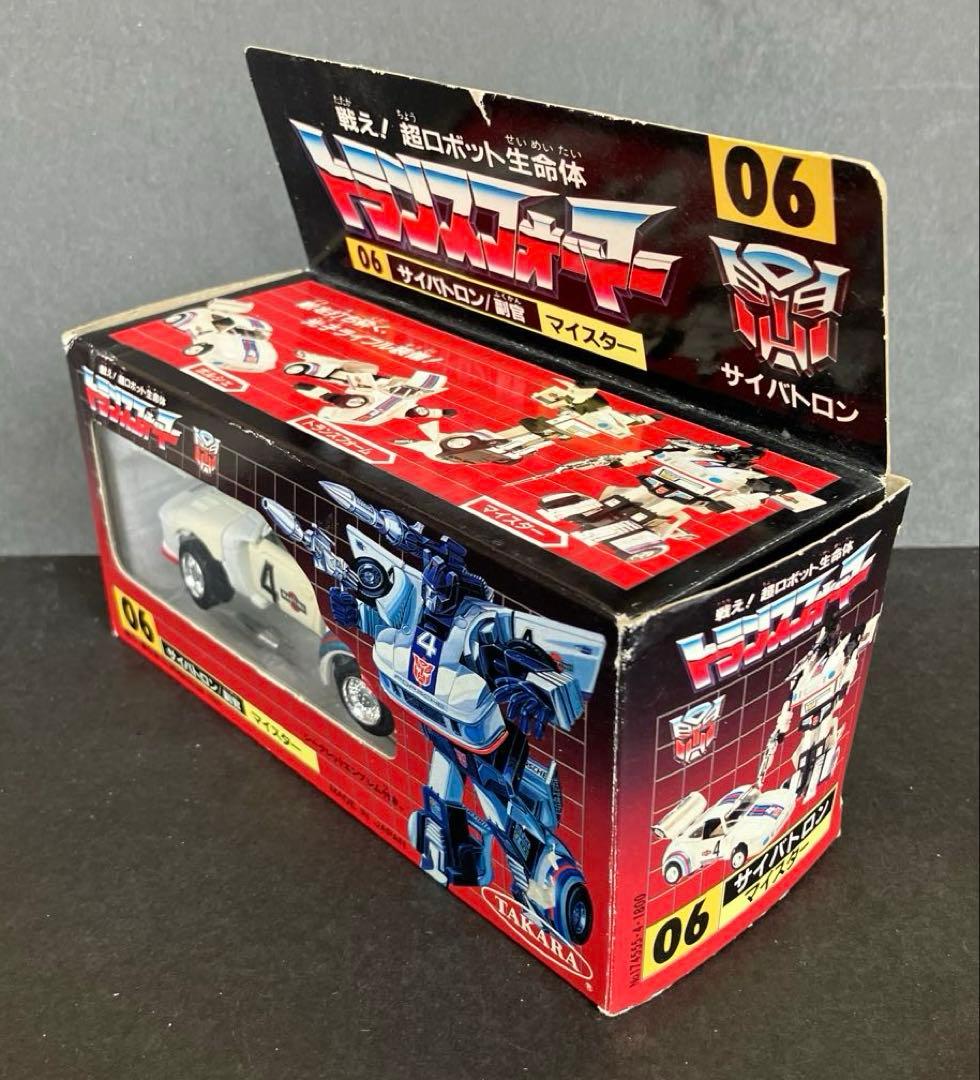 当時物　トランスフォーマー　サイバトロン　副官　マイスター　1982年　タカラ