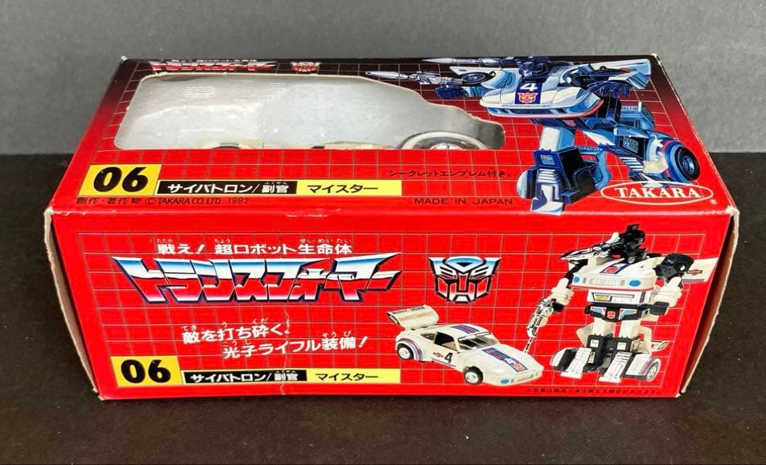 当時物　トランスフォーマー　サイバトロン　副官　マイスター　1982年　タカラ