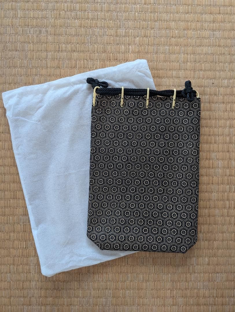 印傳屋巾着袋 甲州印伝　合切袋 和装小物