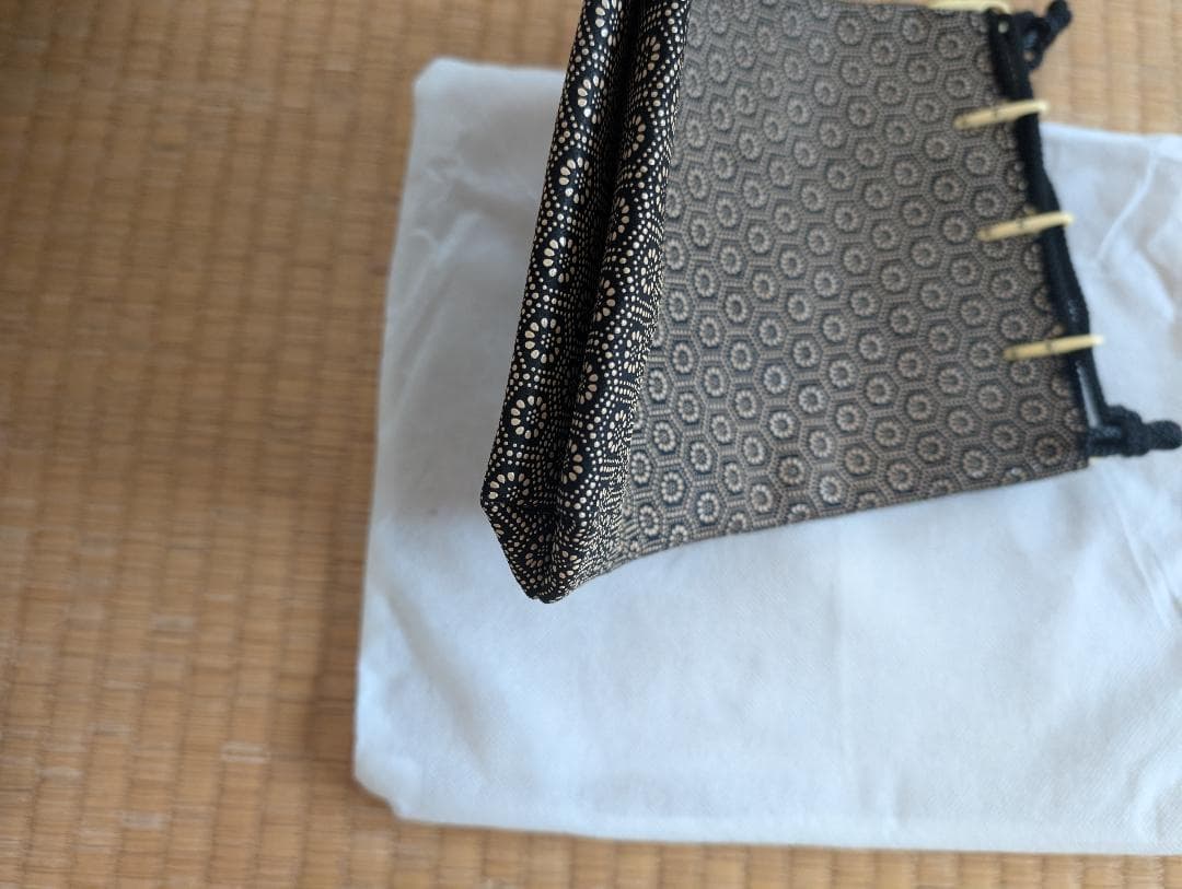 印傳屋巾着袋 甲州印伝　合切袋 和装小物