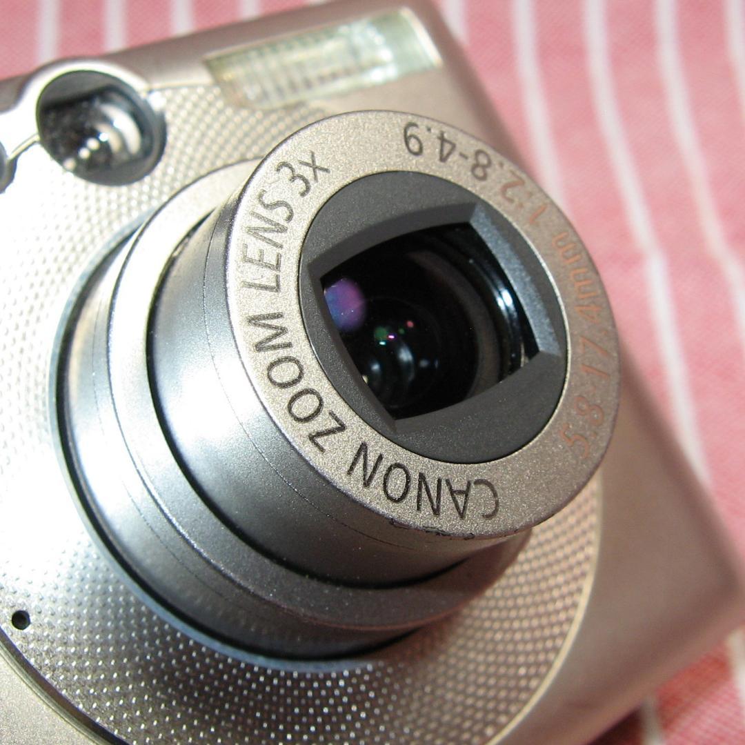 作例あり 小さなコンデジの優等生　CANON IXY DIGITAL 50