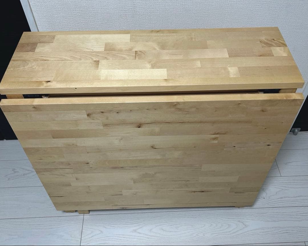 【美品】IKEA イケア　NORDEN バタフライテーブル　折りたたみテーブル
