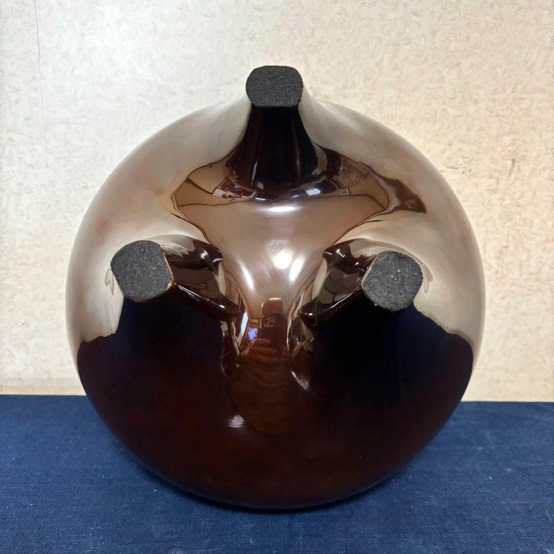 人間国宝 浄清造 茶釜 唐銅朝鮮風炉 風炉釜 野々田電熱器 敷板 茶道具 お点前