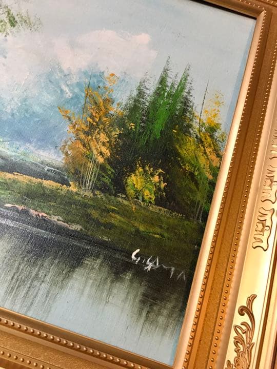 絵画 油彩  風景画