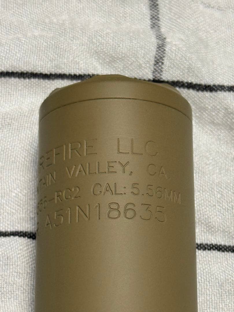 Z-parts SF SOCOM RC2 サプレッサー DE セラコート