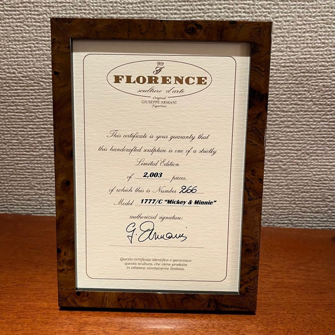 美品　2003体　限定　ジョゼッペアルマーニ　ミッキー&ミニー　ディズニー　人形