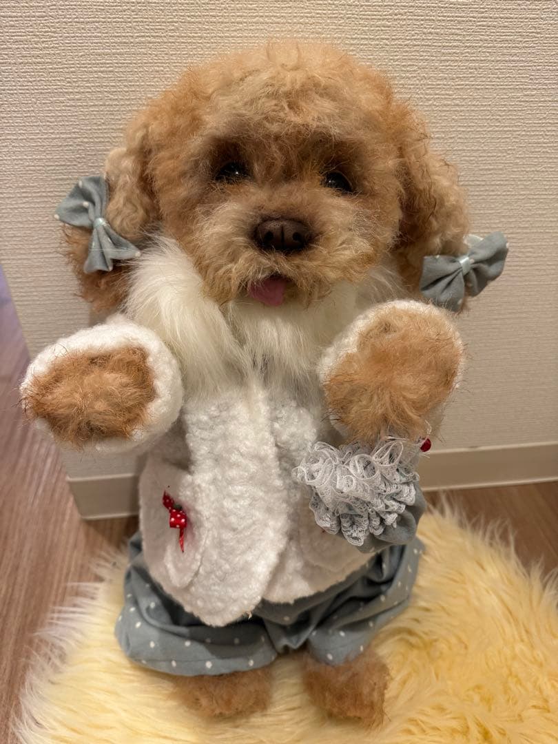 海外作家様作　アートドール　トイプードル