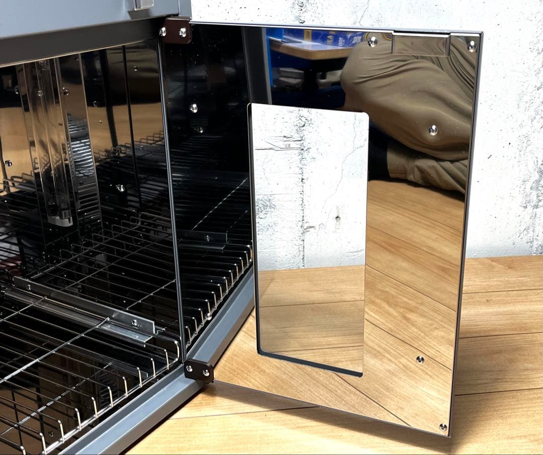 紫外線殺菌消毒保管庫クリーンエックスUN-100(棚一段) 日鈑工業