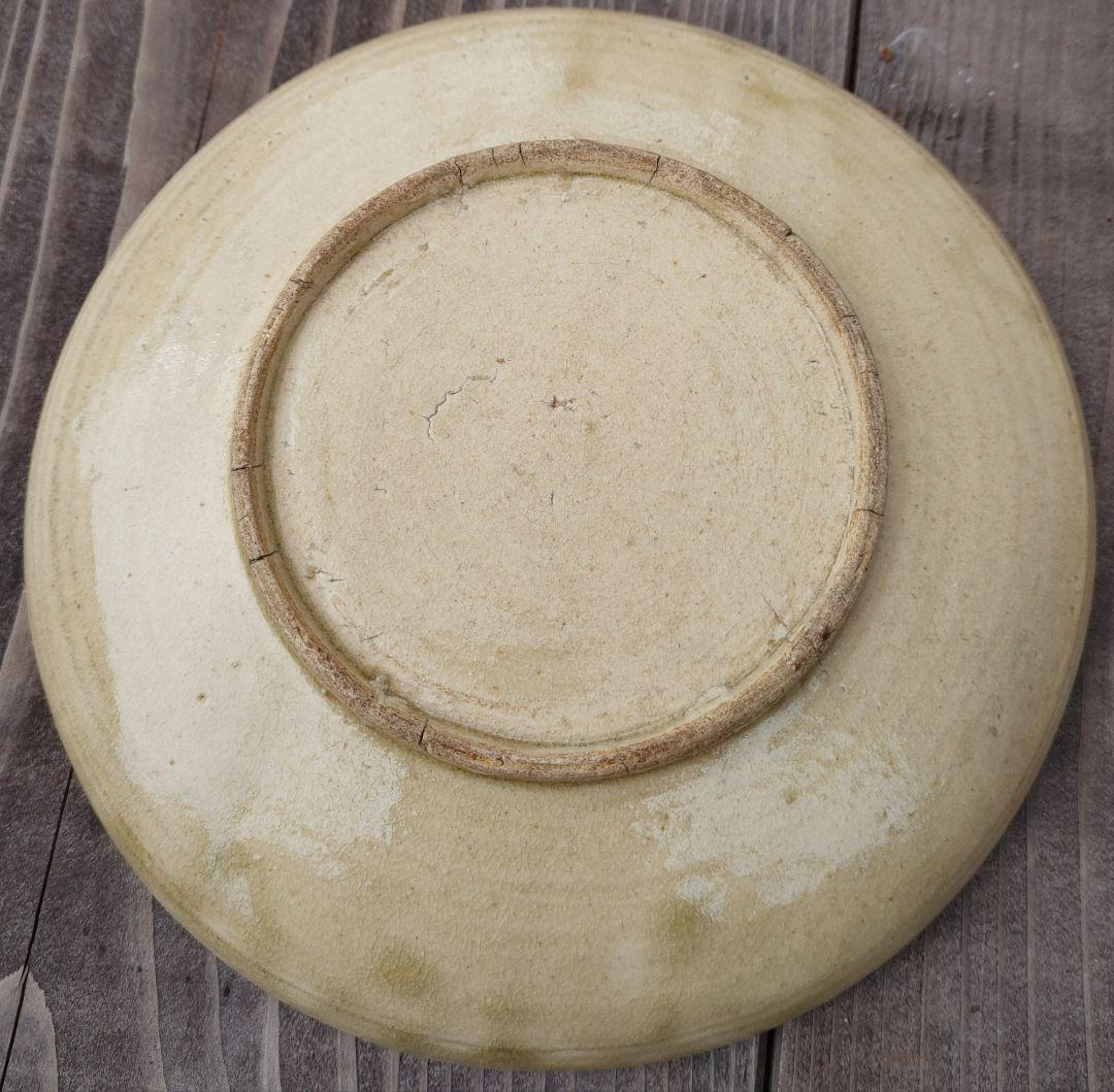 黄瀬戸、竹文中皿５枚