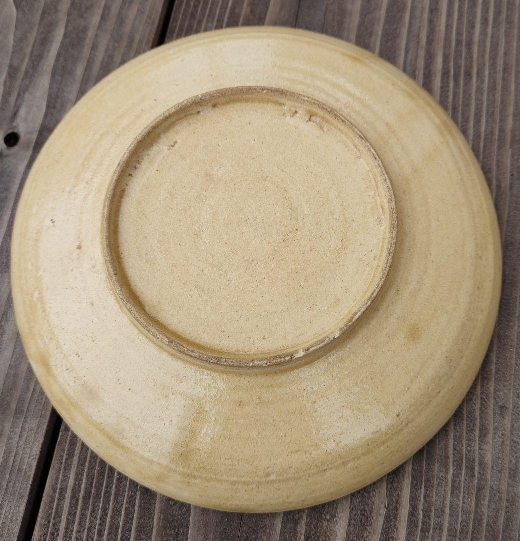 黄瀬戸、竹文中皿５枚