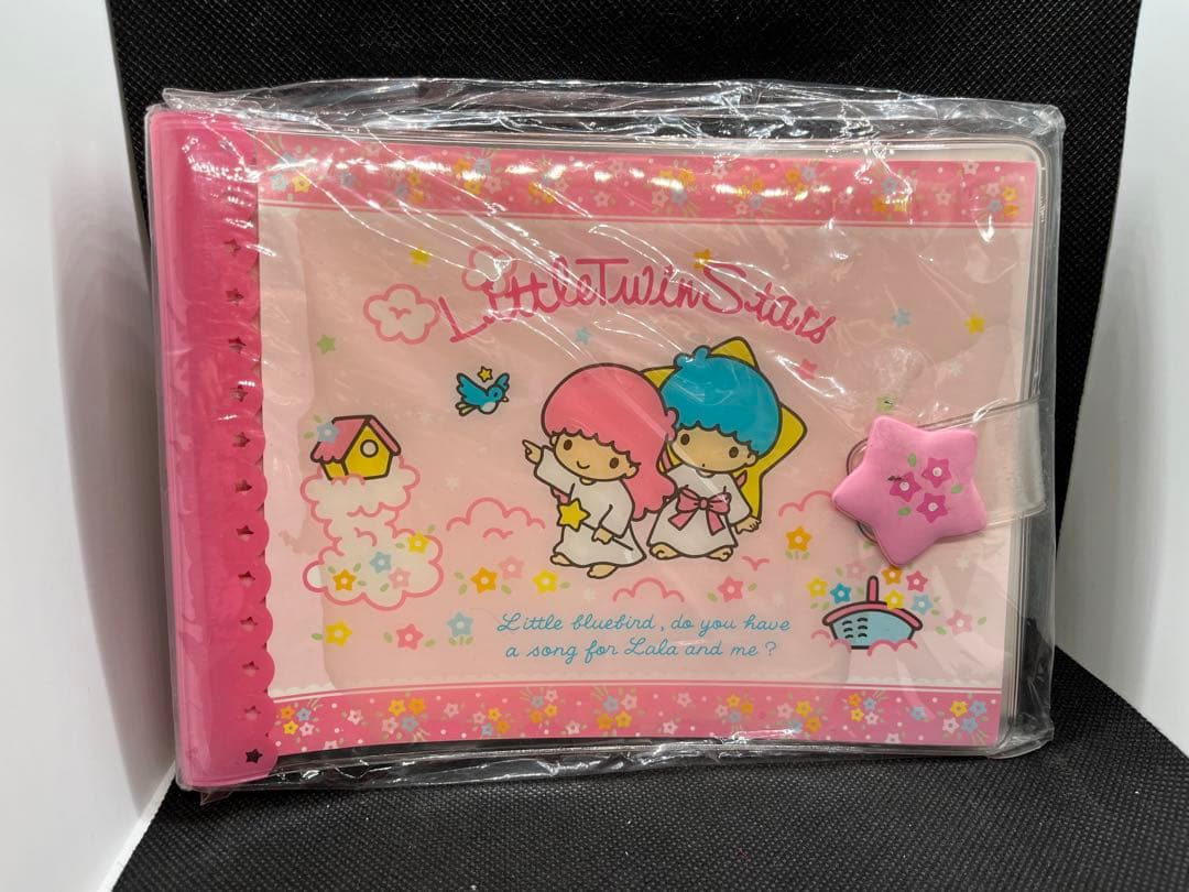 【新品未使用】キキララ リトルツインスターズ　プロフィール帳　サンリオ　レトロ