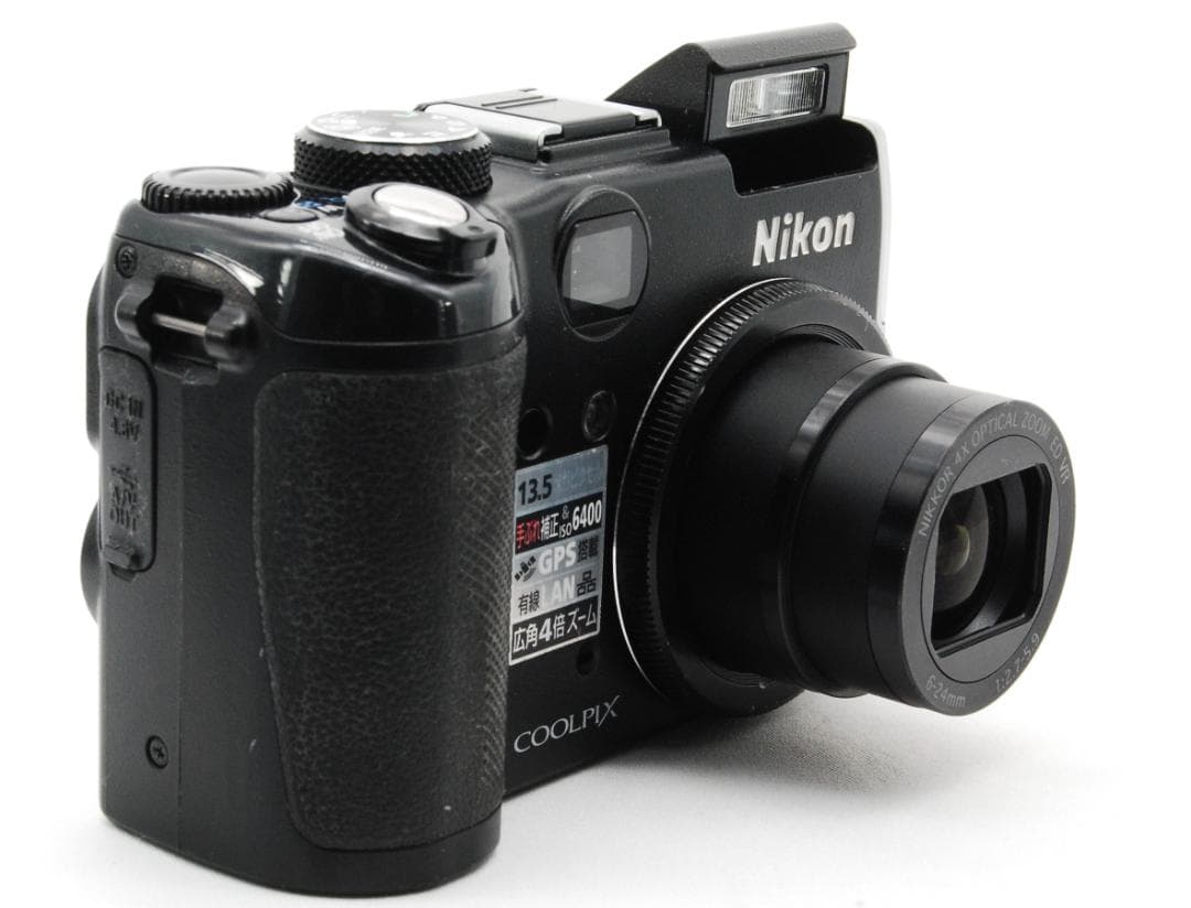 【動作確認済】Nikon CoolPix P6000 バッテリー充電器付き
