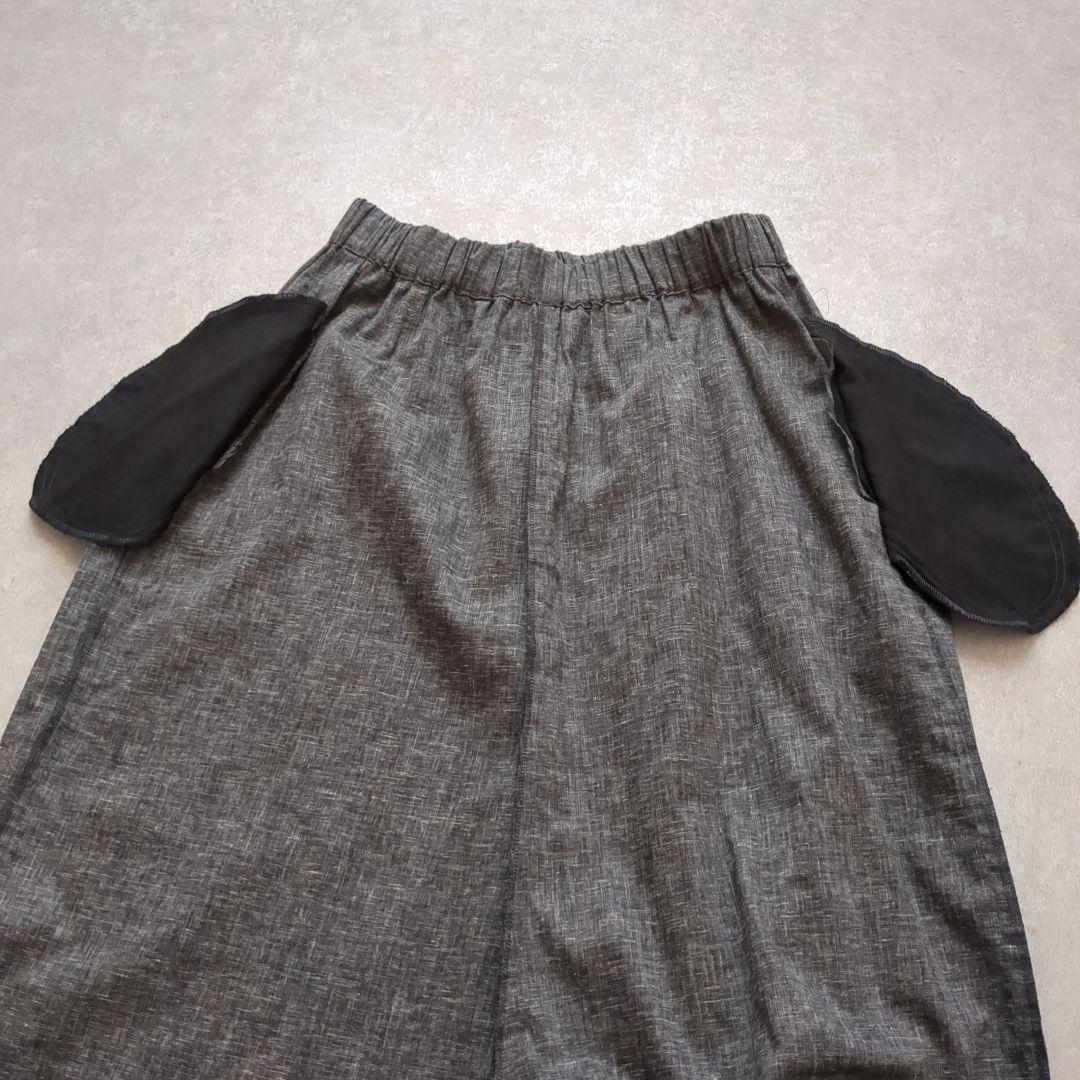 mizuiroind　ミズイロインド　サルエルパンツ　リネン　麻　2　日本製