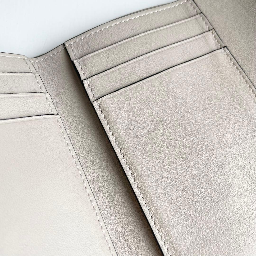 LOEWE ロエベ 三つ折り財布 バーティカル ウォレット グリーン ほぼ新品