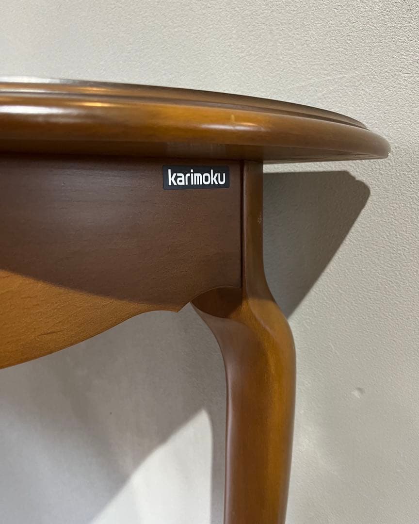カリモク　猫足　テーブル