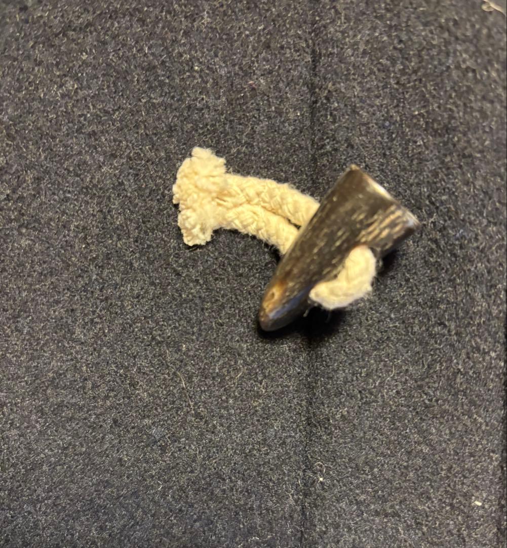 LONDON TRADITION ウールコート サイズ8 ネイビー　130cm