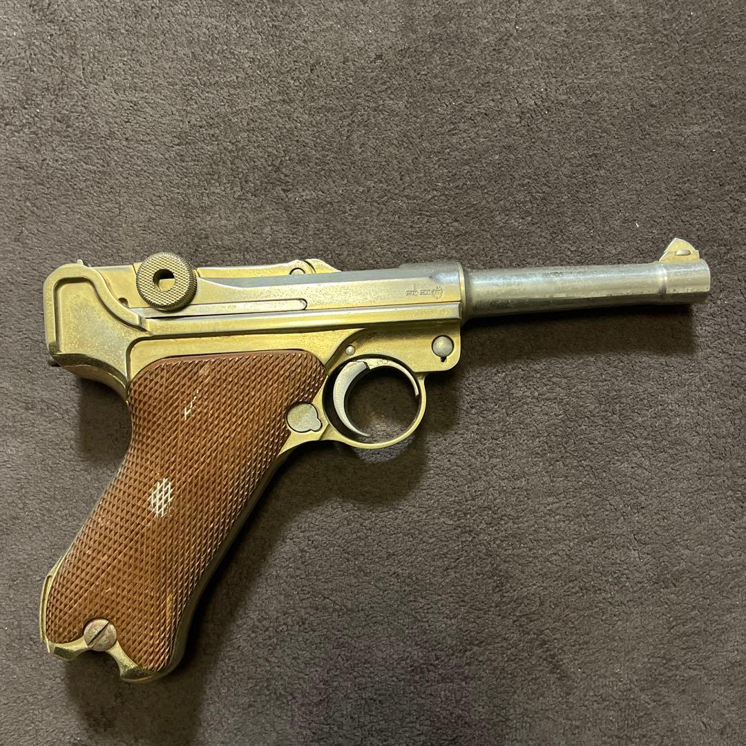 ルガーP08 マルシン　モデルガン　当時物