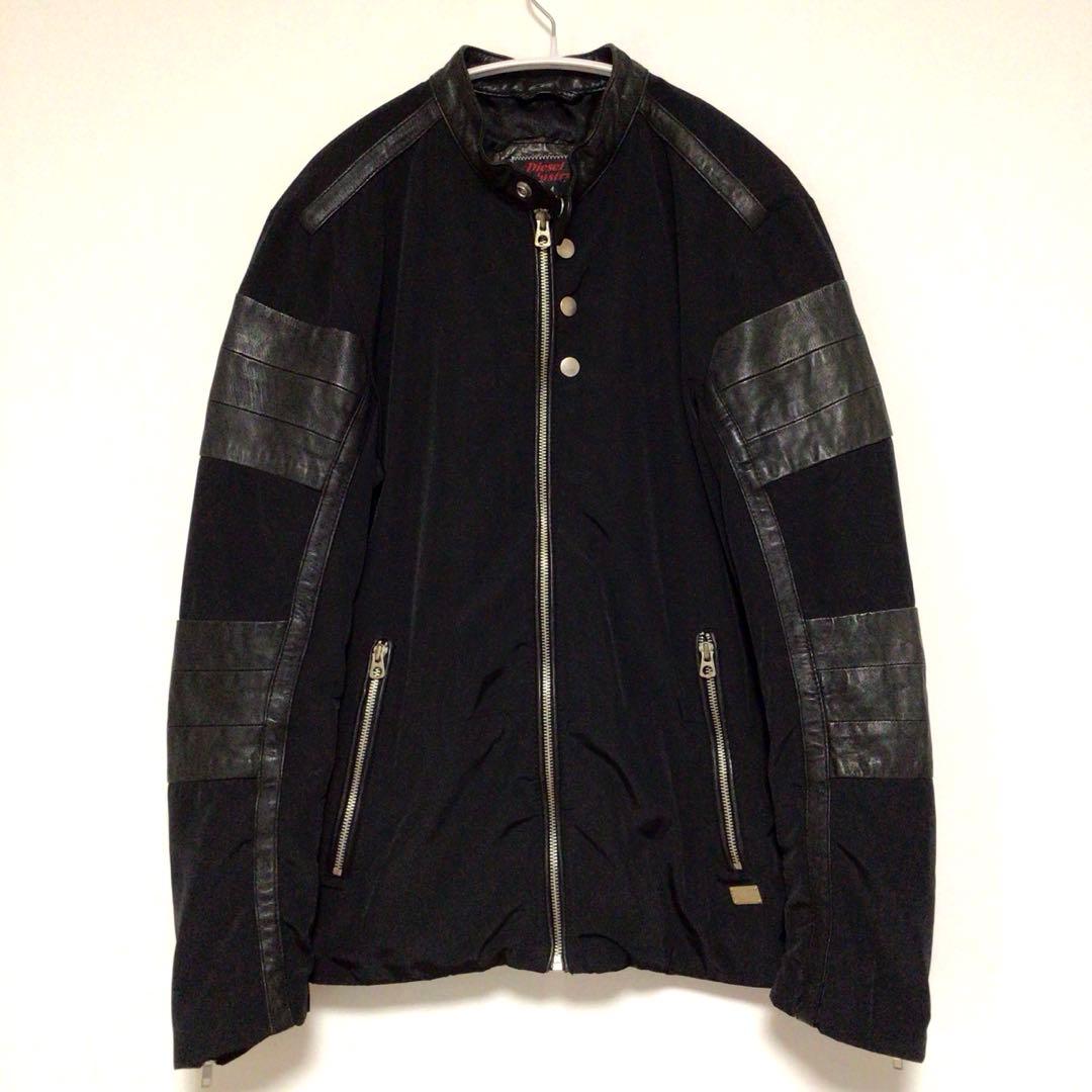 ディーゼル ナイロン ライダージャケット 黒 S 平成 Y2K 極美品