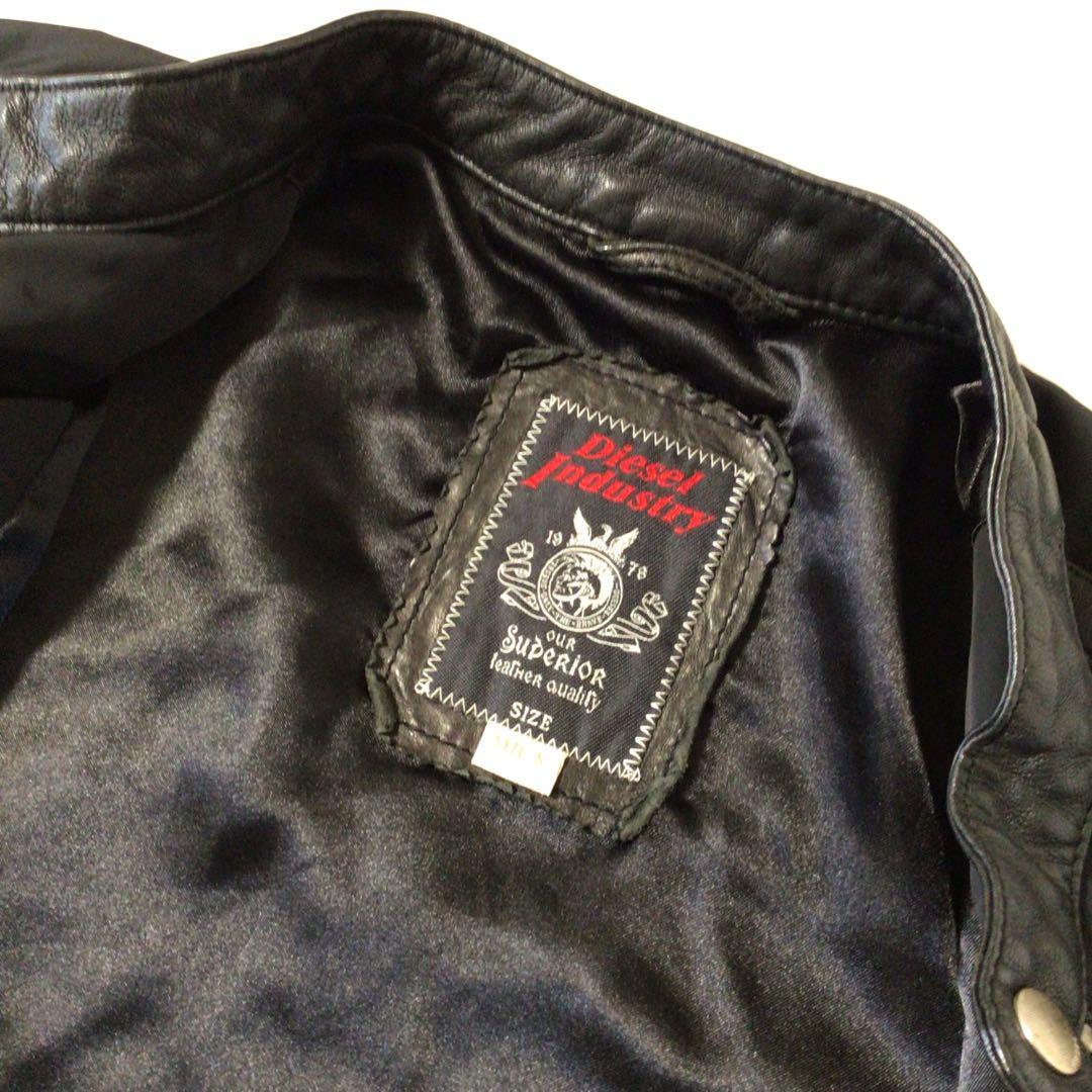 ディーゼル ナイロン ライダージャケット 黒 S 平成 Y2K 極美品