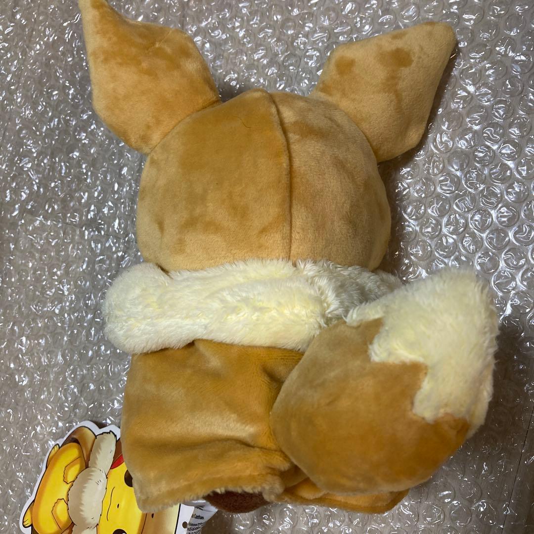 ポケモン イーブイポンチョを着たピカチュウ ぬいぐるみ