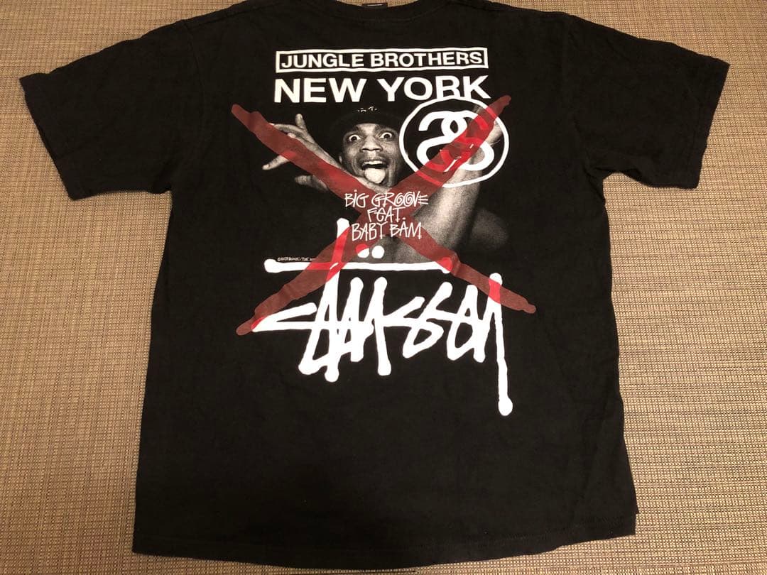 STUSSY★JUNGLE BROTHERS★ ベイビーバムTシャツ
