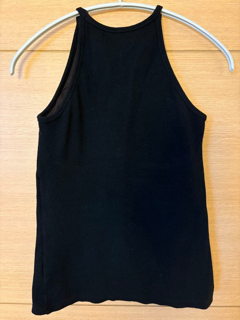 THENEWHOUSECOOPERHALTERNECKタンクトップ　ブラック
