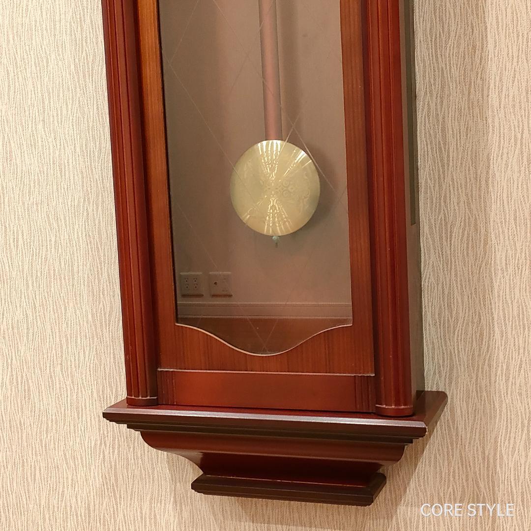 ビンテージCITIZEN　振り子時計　掛時計　柱時計　クラシック S5