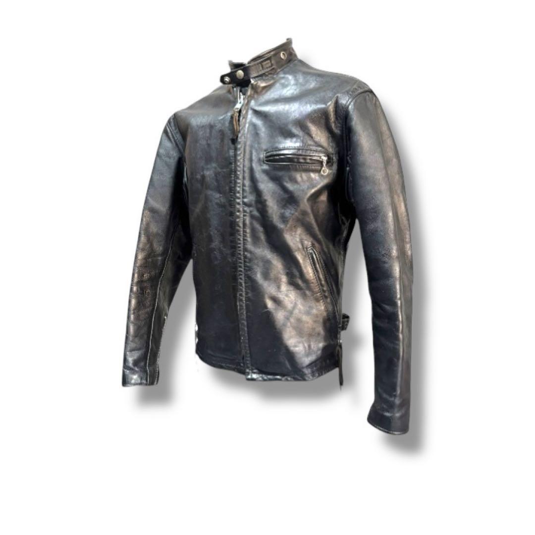 schott ショット レザージャケット シングル 641 ブラック ライダース