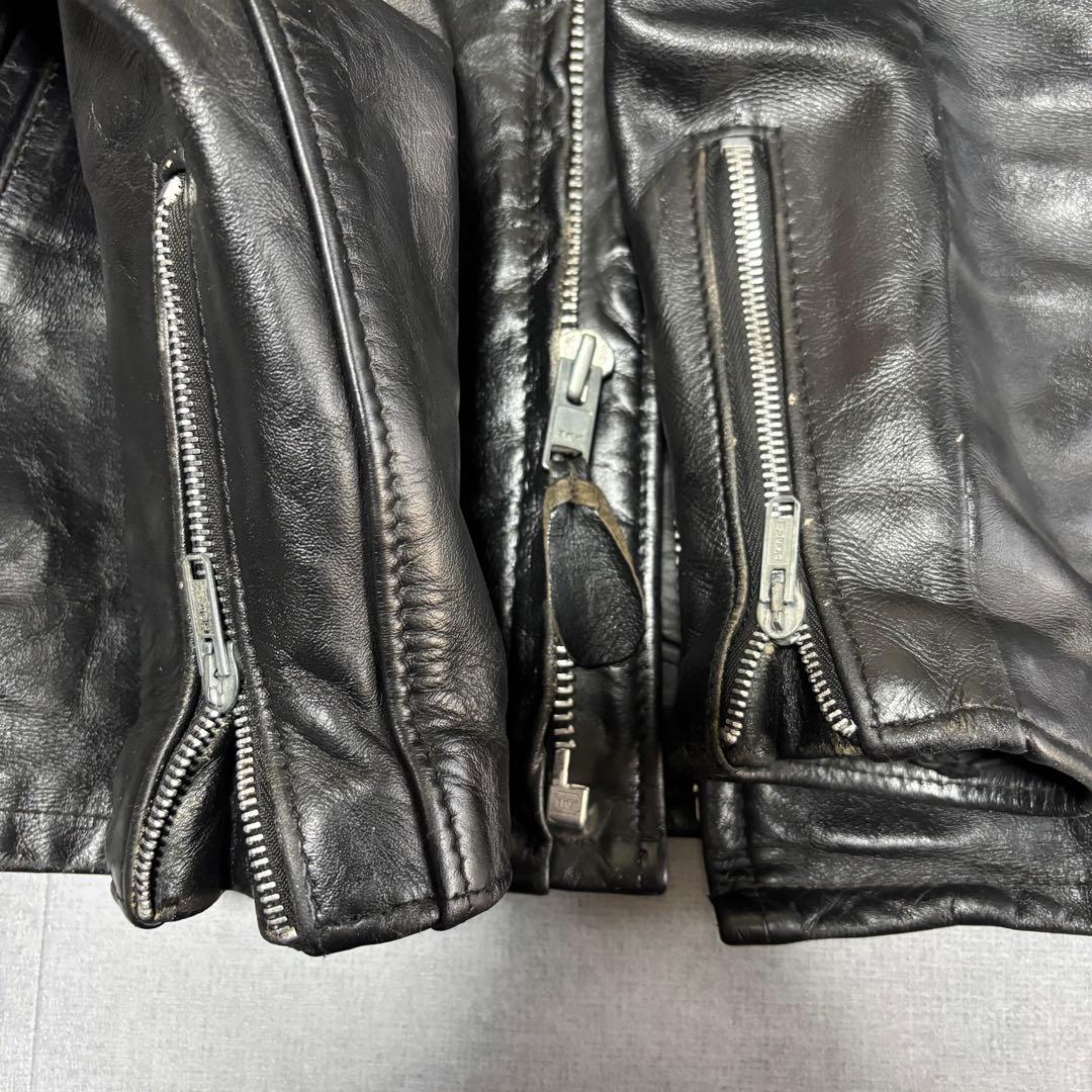 schott ショット レザージャケット シングル 641 ブラック ライダース