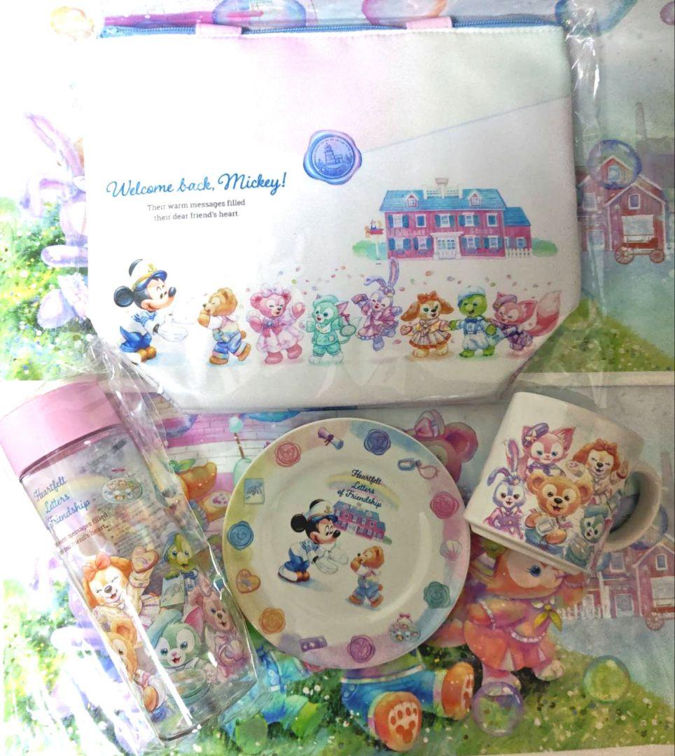 ダッフィー ハートフェルトレターズオブフレンドシップ スーベニア 4点セット品