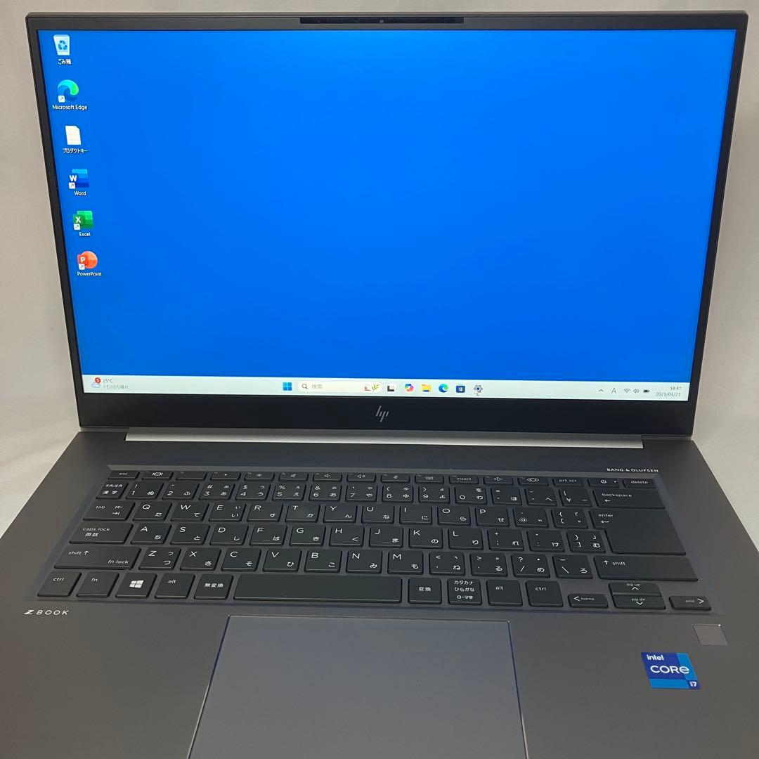 美品 ZBook studio G8 11世代 i7 32GB FHD オフィス