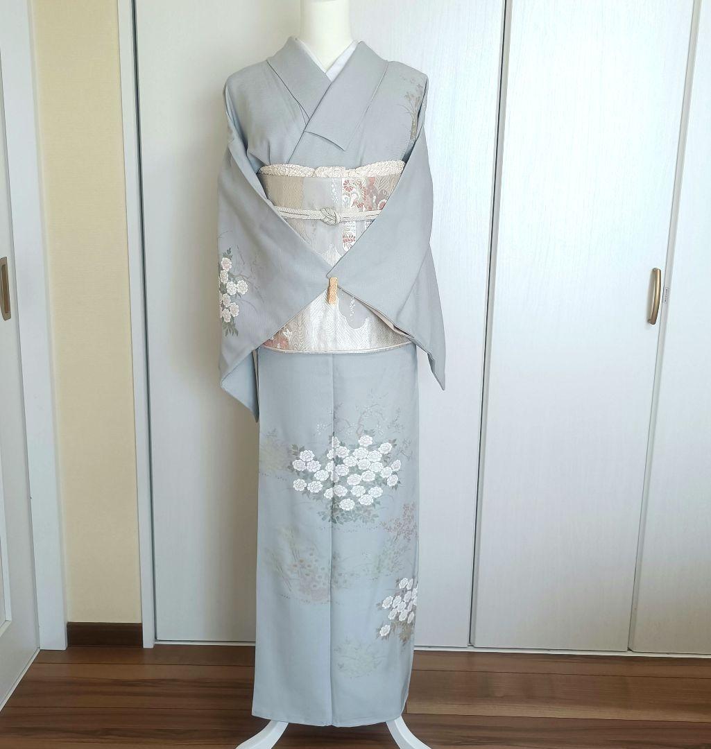 正絹訪問着　フルセット　4点　卒業式　入学式　宮参り