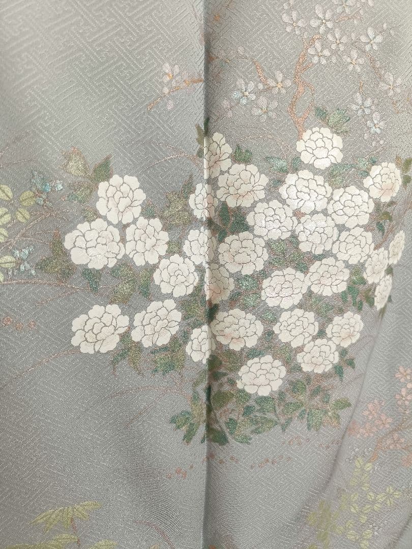 正絹訪問着　フルセット　4点　卒業式　入学式　宮参り