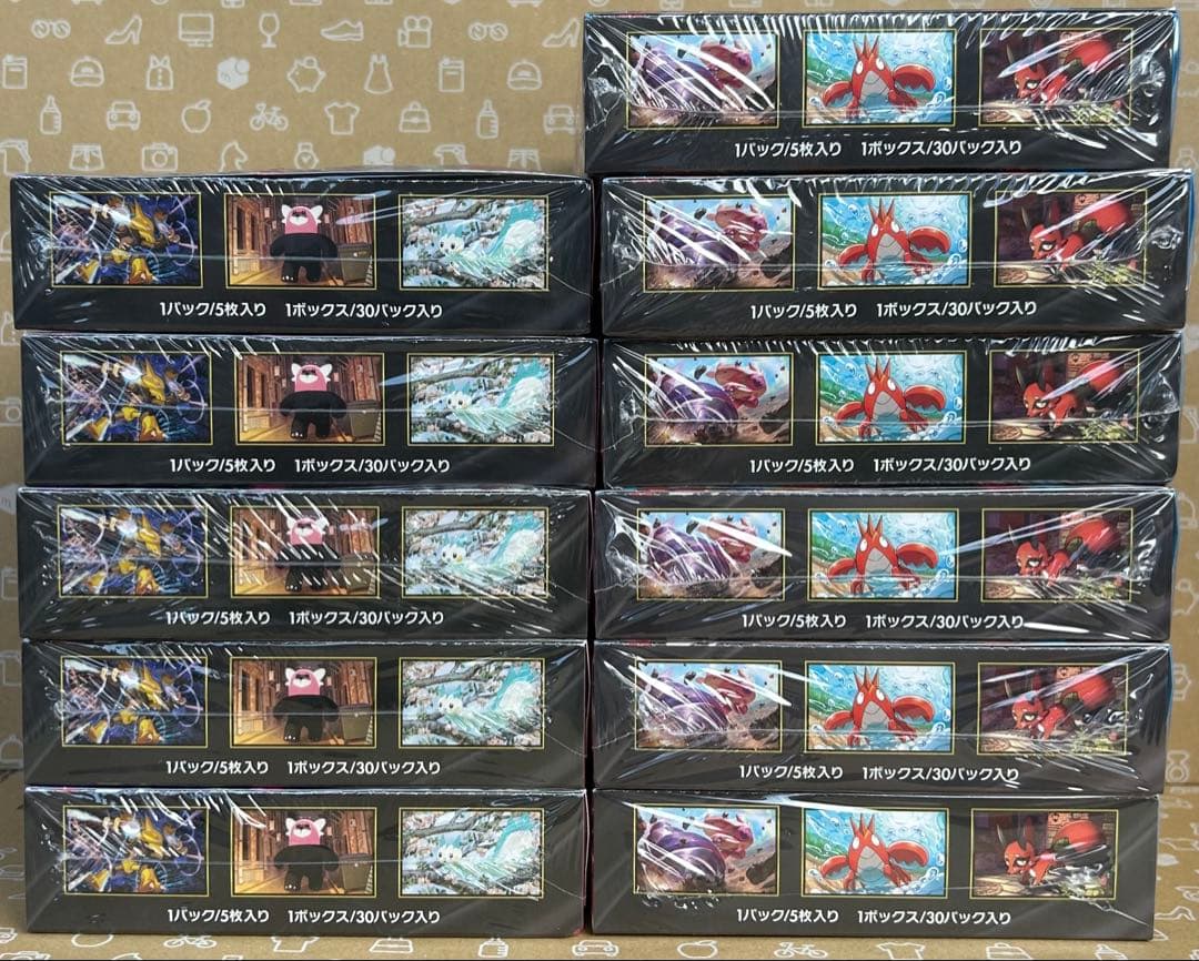 ポケモンカード メガブレイブ メガシンフォニア11BOX シュリンク付き