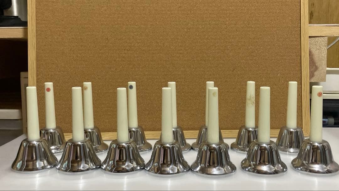 ミュージックベル（ハンドベル）23音 MB-23K/S 【Silver】