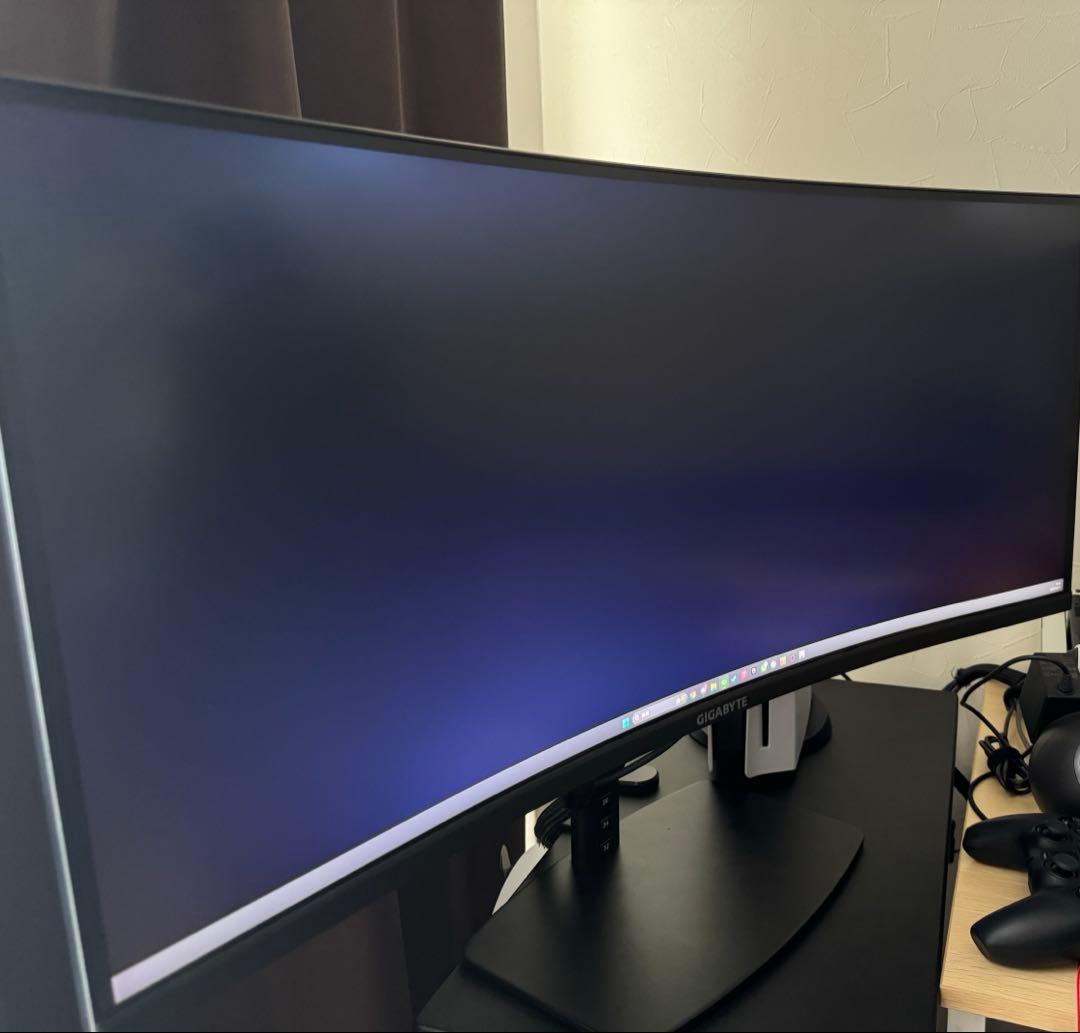 高級スタンド付き GIGABYTE G34WQC ウルトラワイド UWQHD