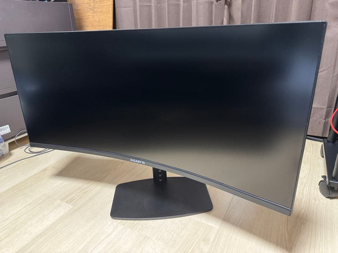 高級スタンド付き GIGABYTE G34WQC ウルトラワイド UWQHD