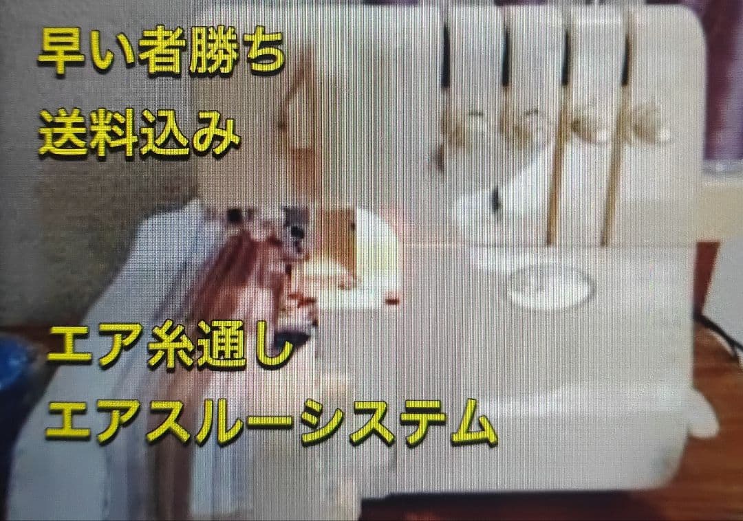 大人気 2本針4本糸 衣縫人 ロックミシン ミシン 本体 ハンドメイド 手芸